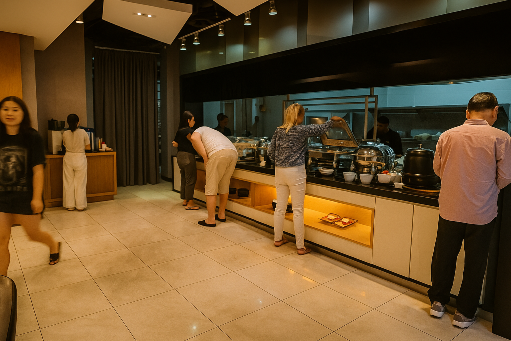 Cormar Suites Breakfast buffet