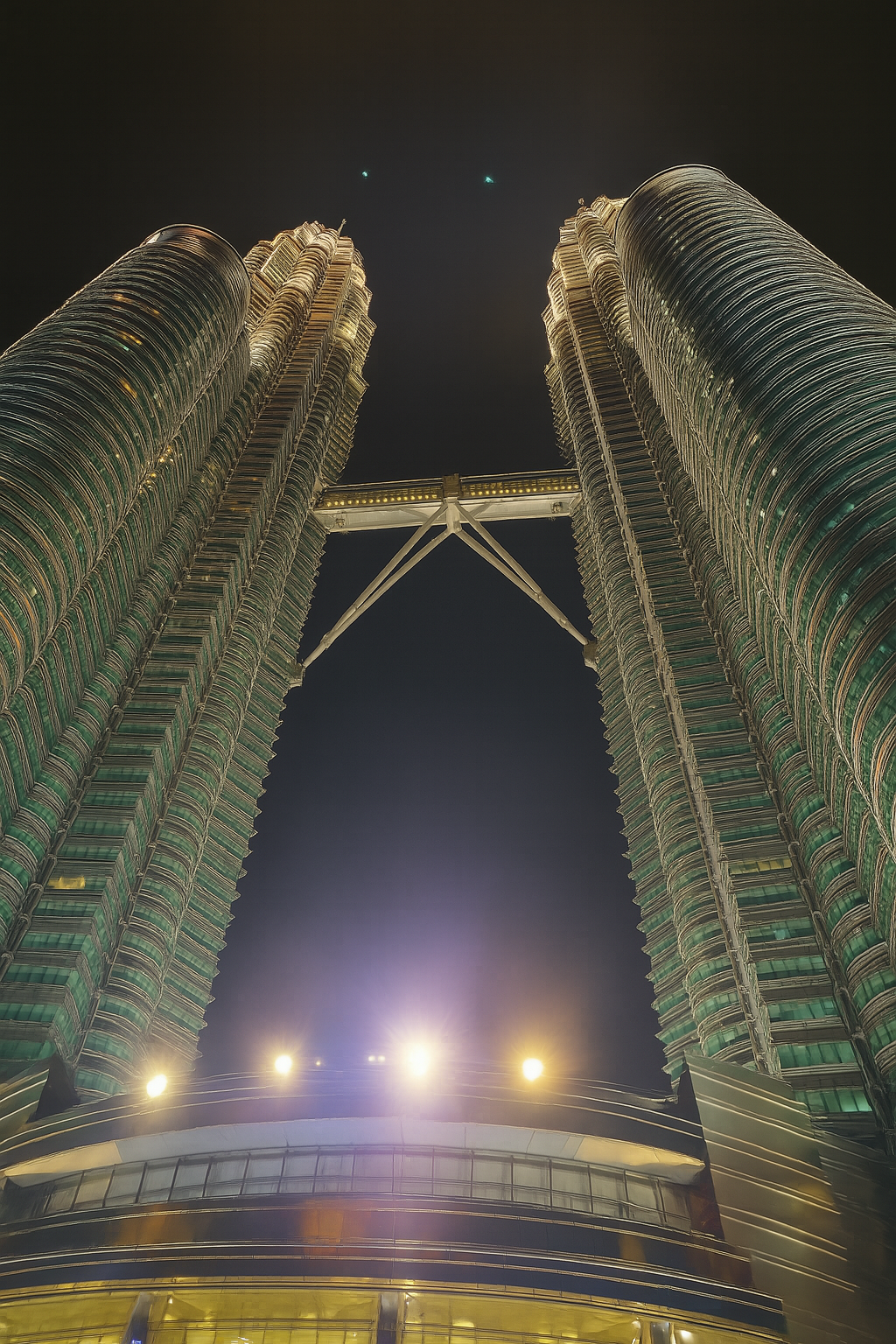 Kuala Lumpur skyline with Petronas Towers