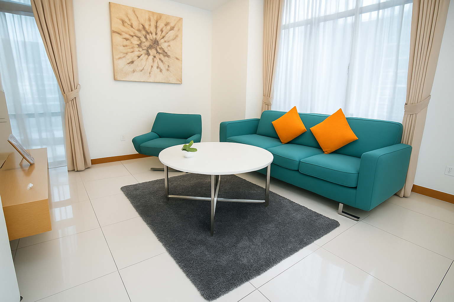 Living room in Classic One-Bedroom Suite