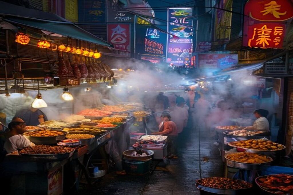 Jalan Alor street food