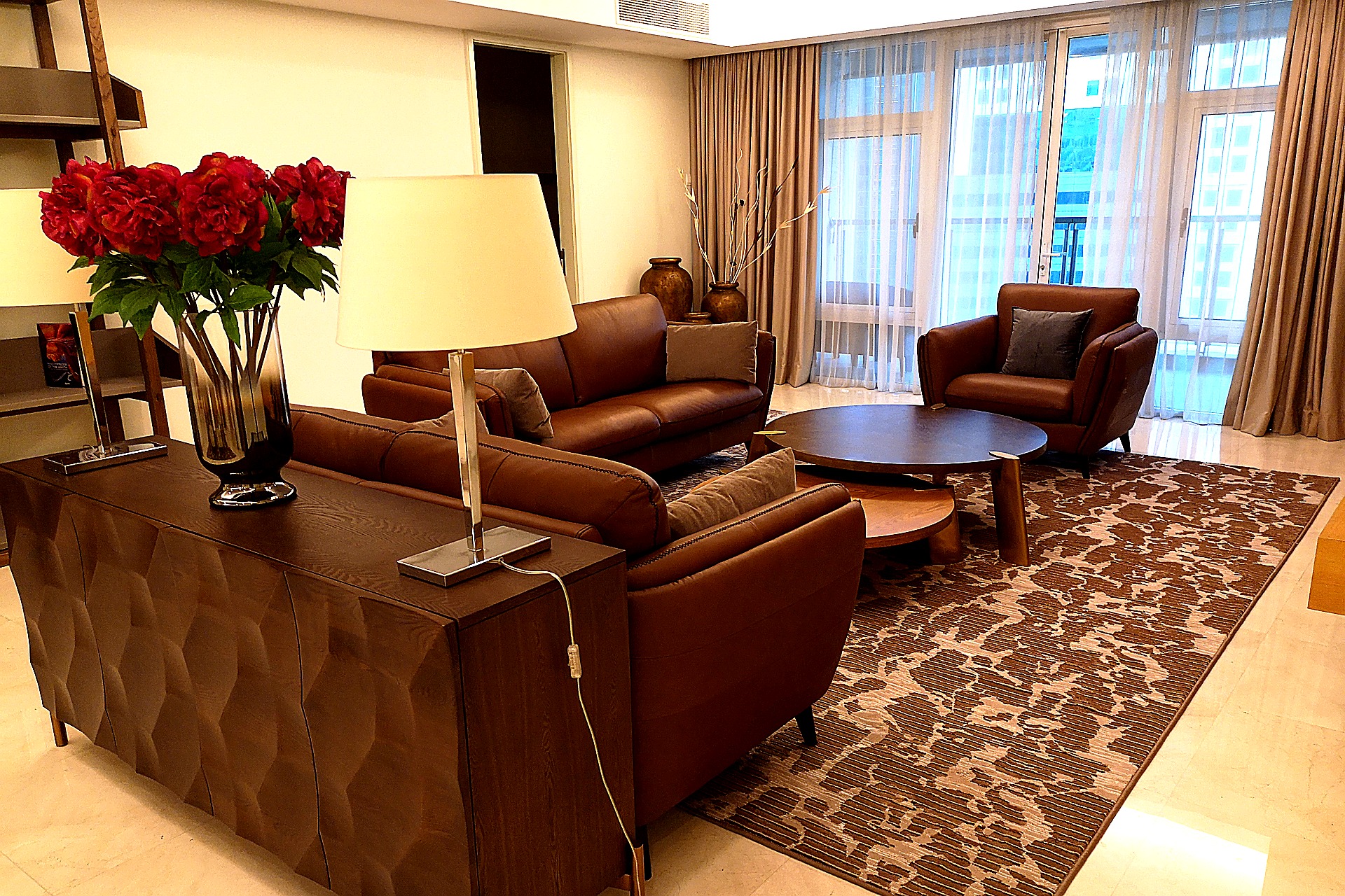 Penthouse Suite living room