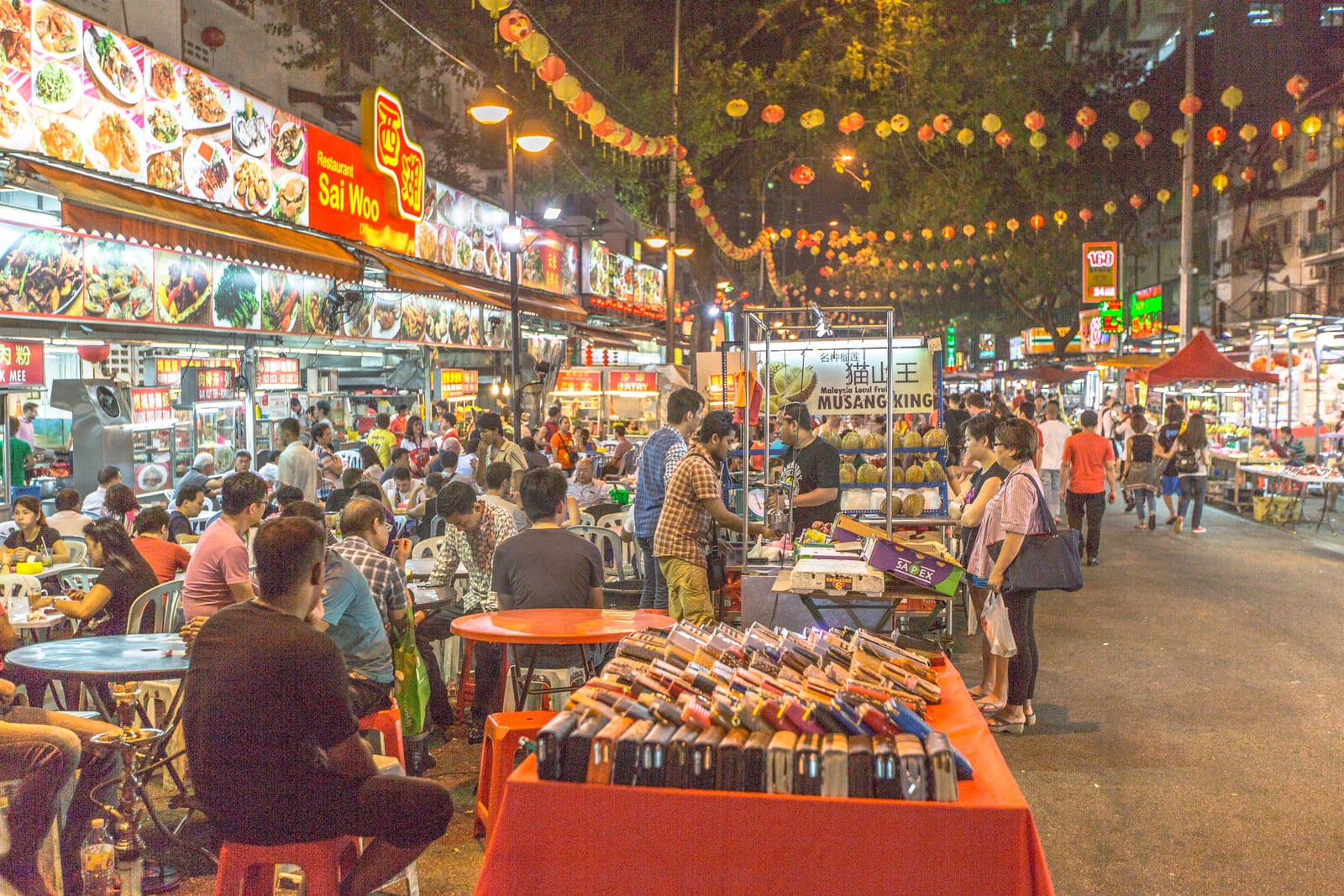 Jalan Alor street food